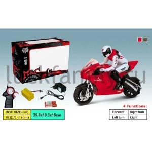 МОТОЦИКЛ Р/У НА АККУМ. В АССОРТ. 333-921B В КОР. 25*19*10СМ в кор.36шт ― Luckfamily.ru