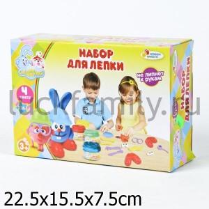 НАБОР Д/ЛЕПКИ "ИГРАЕМ ВМЕСТЕ" СМЕШАРИКИ" С ФОРМОЧКАМИ, ЦВЕТ В АССОРТ. В РУСС. КОР.в кор.24шт ― Luckfamily.ru