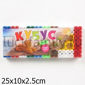КОНСТРУКТОР КУБУС 40 ЭЛ. (ФАСОВКА КЛАССИКА) в кор.20шт ― Luckfamily.ru