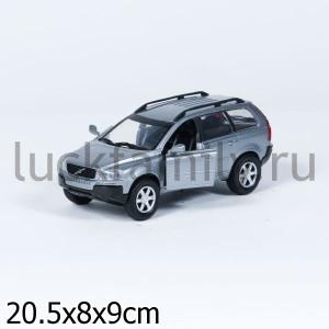 МАШИНА МЕТАЛЛ. ИНЕРЦ. VOLVO XC90 1:32, ОТКРЫВ. ДВЕРИ В КОР. в кор.4*12шт ― Luckfamily.ru