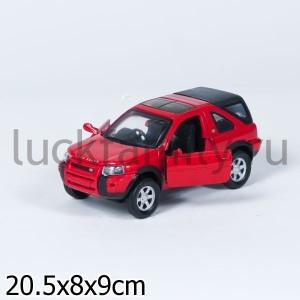 МАШИНА МЕТАЛЛ. ИНЕРЦ. LAND ROVER FREELANDER 1:32, ОТКРЫВ. ДВЕРИ В КОР. в кор.4*12шт ― Luckfamily.ru