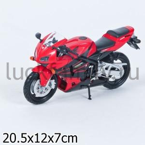 МОТОЦИКЛ МЕТАЛЛ. HONDA CBR 600RR, 1:12 В КОР. в кор.2*12шт ― Luckfamily.ru