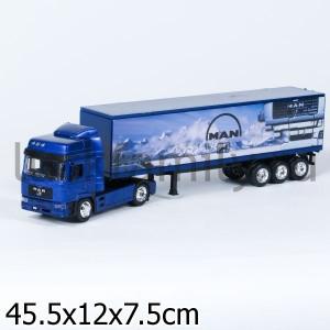 МАШИНА МЕТАЛЛ. ГРУЗОВИК "MAN F2000 40' CONTAINER " 1:43, В КОР. в кор.12шт ― Luckfamily.ru