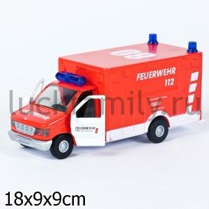 МАШИНА FORD E-350 XL МЕТАЛЛ. ИНЕРЦ. ОТКРЫВ. ДВЕРИ, В АССОРТ. В КОР. в кор.2*36шт ― Luckfamily.ru