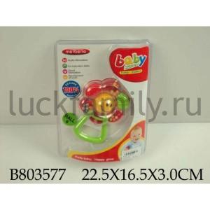ПОГРЕМУШКА MS0004 НА БЛИСТЕРЕ 22*16*3СМ в кор.96шт ― Luckfamily.ru