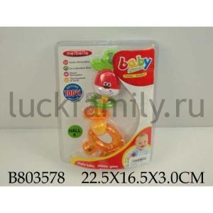 ПОГРЕМУШКА ЦВЕТ В АССОРТ. MS0009 НА БЛИСТЕРЕ 22*16*3СМ в кор.96шт ― Luckfamily.ru