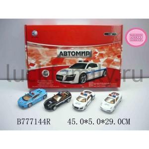 МАШИНА МЕТАЛЛ. ИНЕРЦ. ДПС СВЕТ+ЗВУК, РУССИФИЦ. KT8078D-12D В ДИСПЛЕЕ 45*5*29СМ УП-12ШТ кор.2*6уп ― Luckfamily.ru