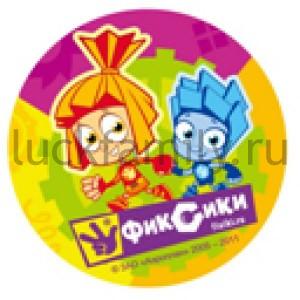 МЯЧ "ИГРАЕМ ВМЕСТЕ" "ФИКСИКИ", В АССОРТ. В СЕТКЕ 23СМ в кор.144шт ― Luckfamily.ru