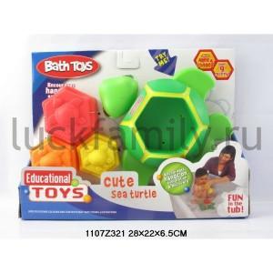 ЧЕРЕПАХА Д/ИГРЫ В ВАННОЙ В КОР. 28*22*7СМ в кор.2*30шт ― Luckfamily.ru