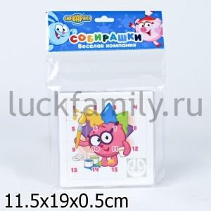 ЛОГ. ИГРА "СОБИРАШКИ" (СМЕШАРИКИ: ЕЖИК) в кор.18шт ― Luckfamily.ru