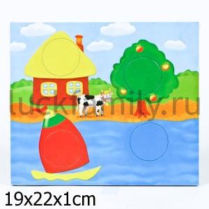 НАСТ. ИГРА "ЦВЕТ" СЕРИЯ "МАЛЫШОК" в кор.10шт ― Luckfamily.ru