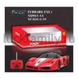 МАШИНА Р/У "FERRARI FXX" 1:18, СО СВЕТОМ В КОР. в кор.12шт ― Luckfamily.ru