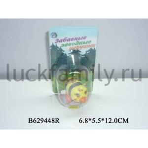 ЗАВОДНАЯ ПЧЕЛА, ЦВЕТ В АССОРТ. 526-11A НА КАРТ. (РУСС. УП.) 12*9*6СМ в кор.4*120шт ― Luckfamily.ru
