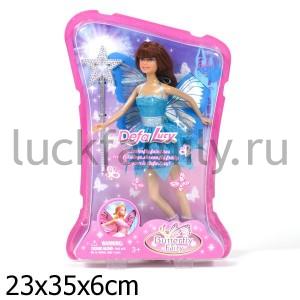 КУКЛА С КРЫЛЬЯМИ, С АКСЕСС., В АССОРТ. В ПЛАСТ. КОР. 29СМ в кор.2*24шт ― Luckfamily.ru