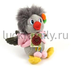 МЯГКАЯ ИГРУШКА "МУЛЬТИ-ПУЛЬТИ" КАРКУША С МЯГКИМ КЛЮВОМ, ОЗВУЧ. РУСС.ЧИП В ПАК. 18СМ в кор.24шт ― Luckfamily.ru