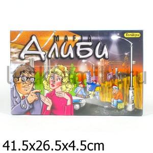 АЛИБИ MAFIA. НАСТОЛЬНАЯ ИГРА в кор.10шт ― Luckfamily.ru
