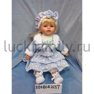 КУКЛА ВИНИЛ ОЗВУЧ., ГОВОРИТ 100 ФРАЗ В ПАК. 45СМ в кор.48шт ― Luckfamily.ru