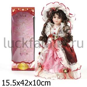 КУКЛА ФАРФОР 40СМ В РУСС. КОР. в кор.12шт ― Luckfamily.ru