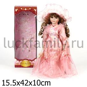 КУКЛА ФАРФОР 40СМ В РУСС. КОР. в кор.12шт ― Luckfamily.ru