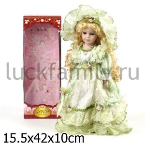 КУКЛА ФАРФОР 40СМ В РУСС. КОР. в кор.12шт ― Luckfamily.ru