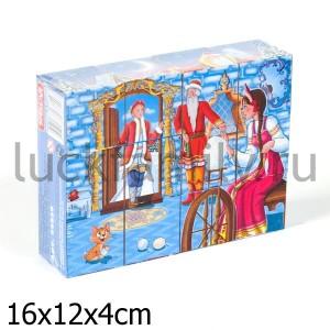 КУБИКИ В КАРТИНКАХ 38 (МОРОЗКО) в уп.16шт ― Luckfamily.ru