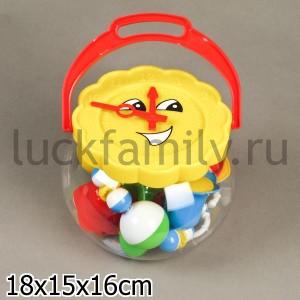ПОДАРОЧНЫЙ НАБОР ПОГРЕМУШЕК в уп.4наб ― Luckfamily.ru