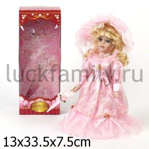 КУКЛА ФАРФОР 30СМ В РУСС. КОР. в кор.24шт ― Luckfamily.ru
