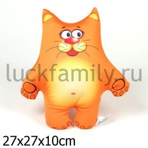 КОТЕНОК - АНТИСТРЕСС (ИГРУШКА-ПОДУШКА) 30СМ ― Luckfamily.ru