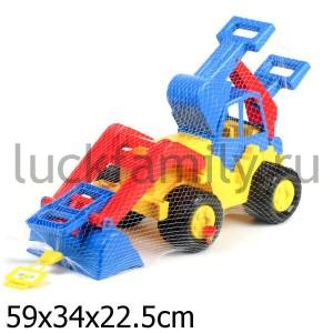 ТРАКТОР С 2 КОВШАМИ в уп.4шт ― Luckfamily.ru