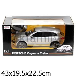МАШИНА Р/У RASTAR PORSCHE CAYENNE TURBO 1:14 СО СВЕТОМ, ЦВЕТ В АССОРТ. В КОР. в кор.6шт ― Luckfamily.ru