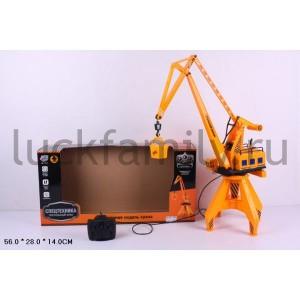 КРАН СПЕЦТЕХНИКА НА ПУЛЬТЕ 9154 В РУСС. КОР. 56*28*14СМ в кор.2*6шт ― Luckfamily.ru