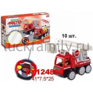 КОНСТРУКТОР МАШИНА Р/У СО СВЕТОМ, 10ДЕТ. В РУСС. КОР. 41*8*25СМ в кор.24шт ― Luckfamily.ru