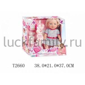 КУКЛА "ВАЛЮША" ФУНКЦ. ОЗВУЧ. РУССИФИЦ., С АКСЕСС. В РУСС. КОР. 38*21*37СМ в кор.8шт ― Luckfamily.ru