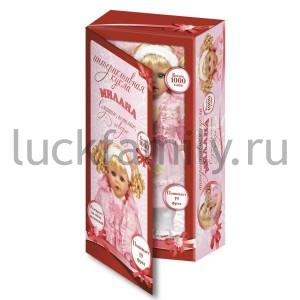 КУКЛА "КАРАПУЗ" МИЛАНА ИНТЕРАКТИВ. РУССИФИЦ., РЕАГИРУЕТ НА СМЕНУ ПОЛОЖЕНИЯ В КОР. 60СМ в кор.6шт ― Luckfamily.ru