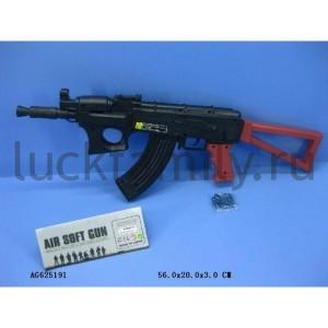 АВТОМАТ ПНЕВМ. С ПУЛЬКАМИ В ПАК. 56*20*3СМ в кор.2*30шт ― Luckfamily.ru