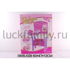ИГРОВОЙ НАБОР "КУХНЯ" СО СВЕТОМ И ЗВУКОМ В КОР. в кор.6шт ― Luckfamily.ru