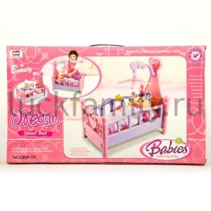 КРОВАТЬ С АКСЕСС. В КОР. 50*29*10СМ в кор.12шт ― Luckfamily.ru