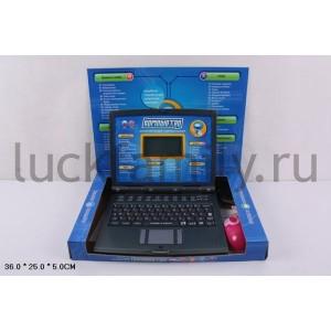 КОМПЬЮТЕР ОБУЧАЮЩИЙ 220V/НА БАТ. РУСС./АНГЛ. 7160 В РУСС.КОР. 36*25*5СМ в кор.2*12шт ― Luckfamily.ru