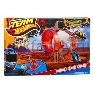"МАТТЕЛ". HOT WHEELS® ТРАССА КОМАНДА HOTWHEEL® НАД КАНЬОНОМ в кор.3шт ― Luckfamily.ru