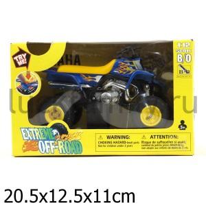 КВАДРОЦИКЛ МЕТАЛЛ. YAMAHA 1:12, ОЗВУЧ. В КОР. в кор.2*12шт ― Luckfamily.ru