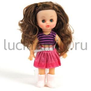 КУКЛА "НАСТЕНЬКА" В АССОРТ. В ПАК (РУСС. УП.) 20СМ в кор.6*24шт ― Luckfamily.ru