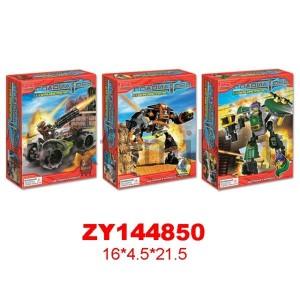 КОНСТРУКТОР ПЛАСТ. ТРАНСФОРМЕРЫ В АССОРТ. В РУСС. КОР. 16*5*22СМ в кор.2*60шт ― Luckfamily.ru