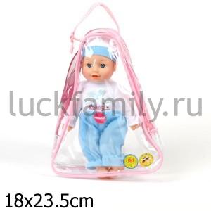 ПУПС "КАРАПУЗ" НА БАТ. ОЗВУЧ. 4 ФРАЗЫ+7 ЗВУКОВ В СУМКЕ 23СМ в кор.4*12шт ― Luckfamily.ru