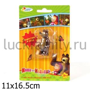 МЕДВЕДЬ "ИГРАЕМ ВМЕСТЕ" РАСТУЩИЙ НА КАРТ. (РУСС. УП.) в кор.3*36шт ― Luckfamily.ru