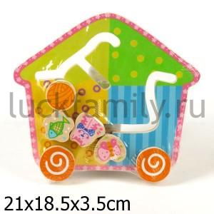 ДЕР. ИГРУШКА "ИГРАЕМ ВМЕСТЕ-БУРАТИНО" ЛАБИРИНТ КАТАЛКА в кор.36шт ― Luckfamily.ru