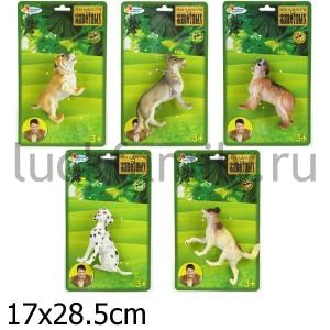СОБАКА "ИГРАЕМ ВМЕСТЕ" В АССОРТ. НА КАРТ. в кор.6*12шт ― Luckfamily.ru