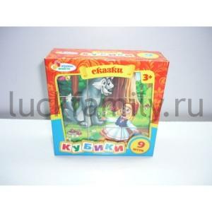 НАБОР ИЗ 9-И КУБИКОВ "ИГРАЕМ ВМЕСТЕ" СКАЗКИ 860-10 В КОР. в кор.48наб ― Luckfamily.ru