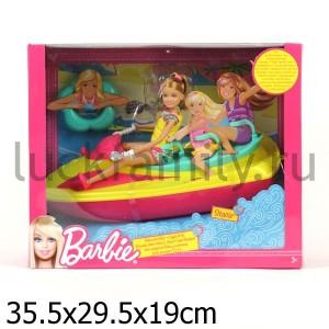 "МАТТЕЛ". BARBIE СЕСТРЫ БАРБИ "ВОДНЫЙ МОТОЦИКЛ" в кор.2шт ― Luckfamily.ru