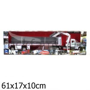 ТРЕЙЛЕР МЕТАЛЛ. "PETERBILT MODEL 379" 1:32, ОТКРЫВ. ДВЕРИ В КОР. в кор.6шт ― Luckfamily.ru