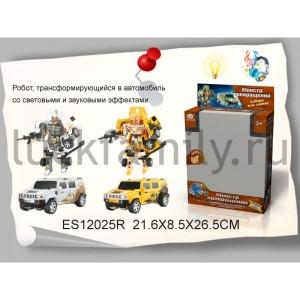 РОБОТ МАШИНА СО СВЕТОМ И ЗВУКОМ, ЦВЕТ В АССОРТ. SR899-3 В РУСС. КОР. 22*9*27СМ в кор.2*18шт ― Luckfamily.ru